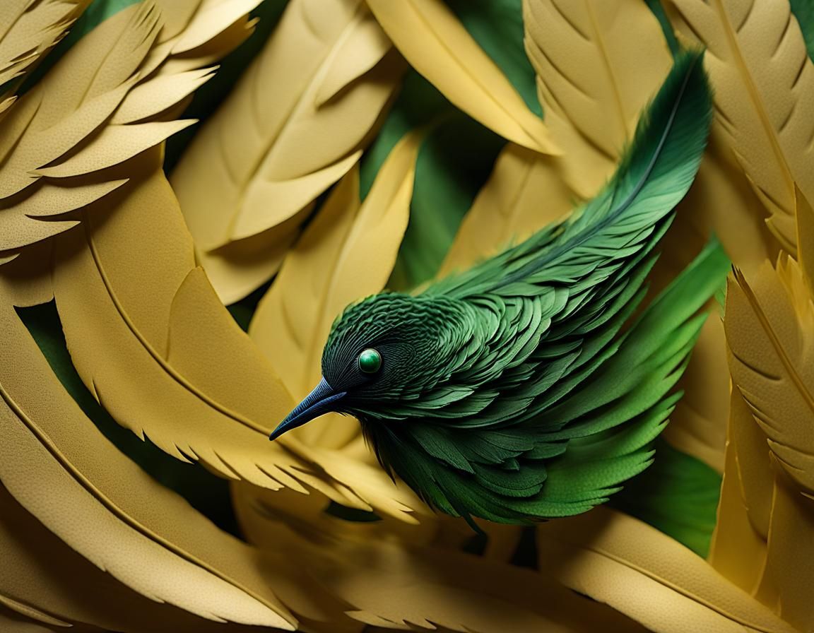 Poetic Tears: Embossed Paper Art