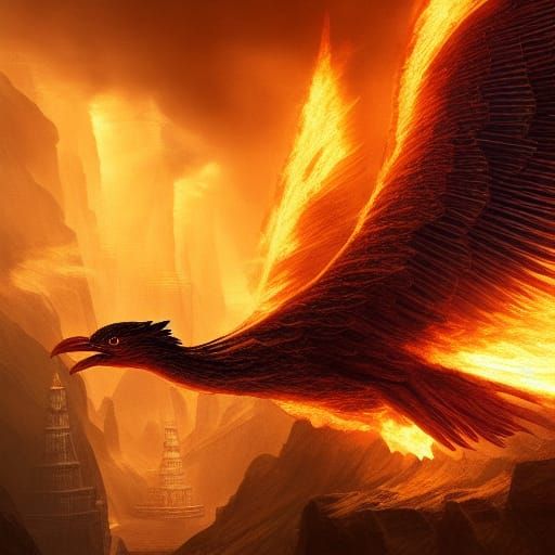 Epic Phoenixes of Water and Fire