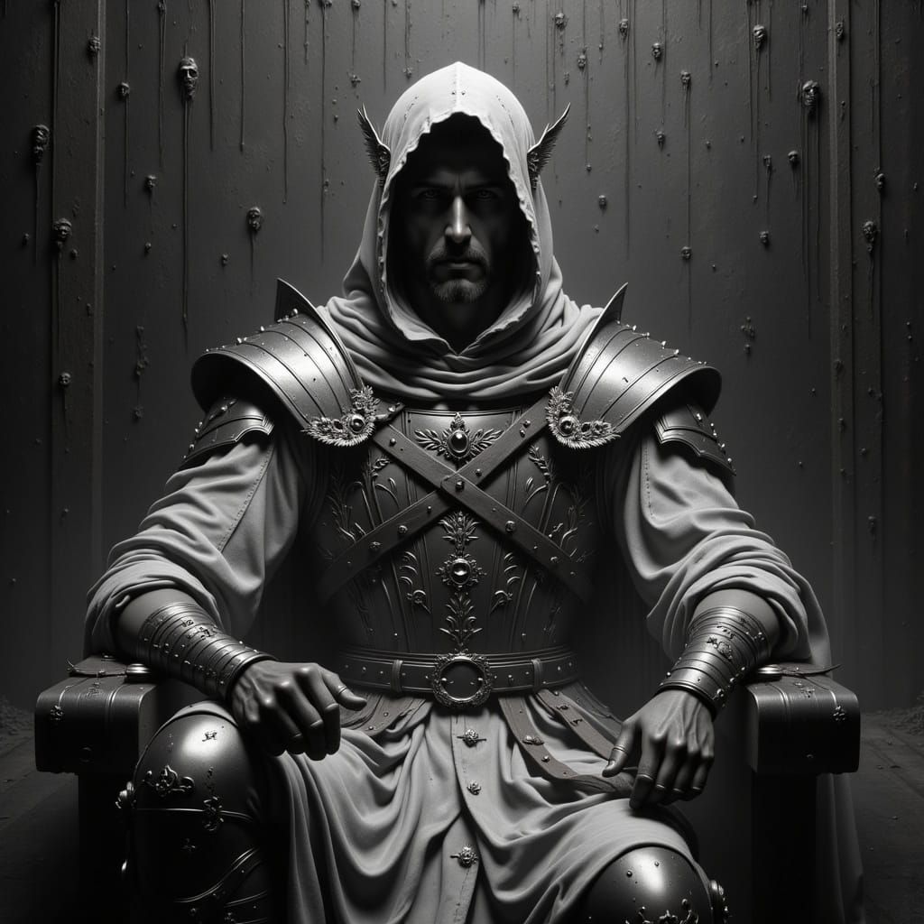 Mysterious Man in Shadow: A Historical Portrait