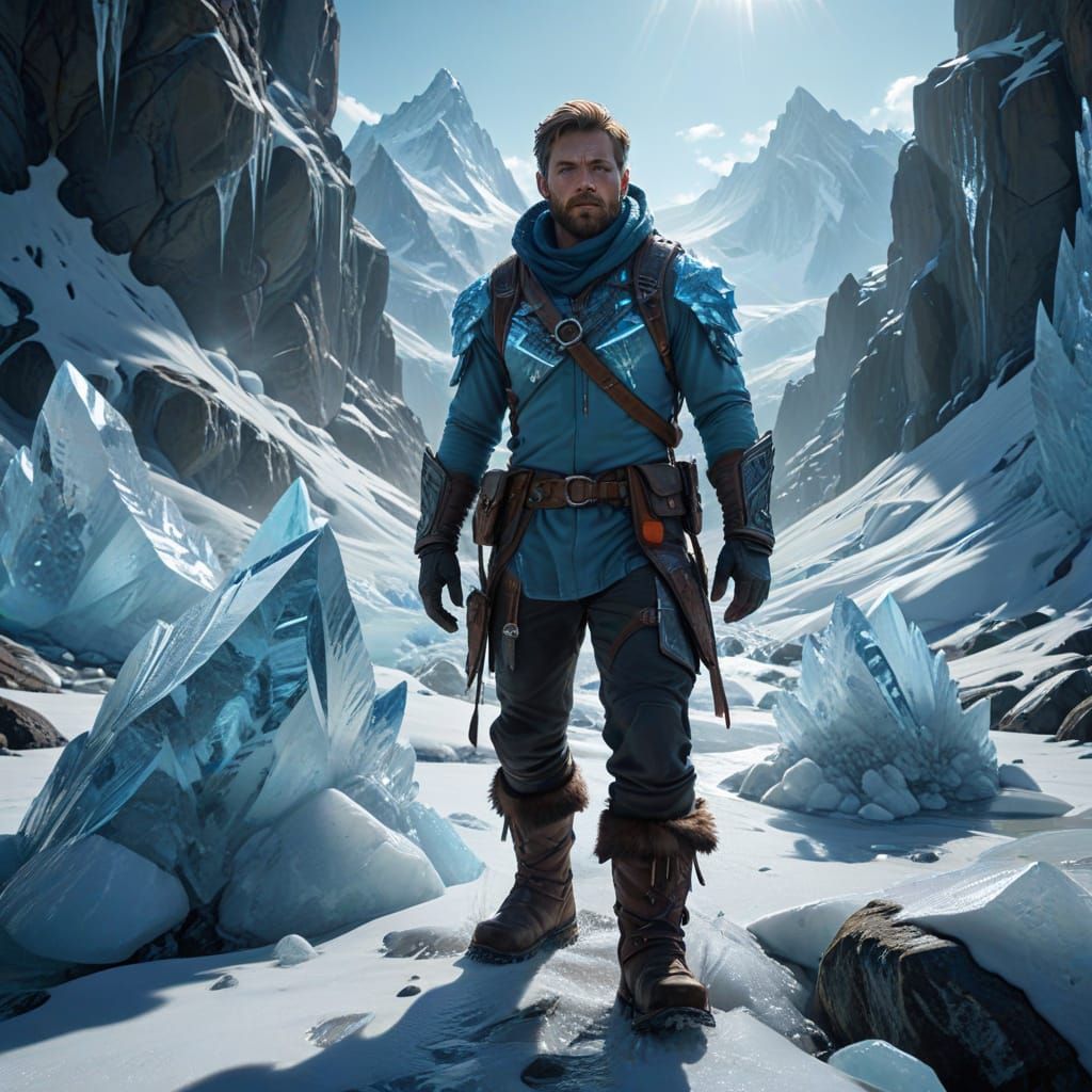 Ilnar the Glasswalker: Guiding Through Icy Mountains