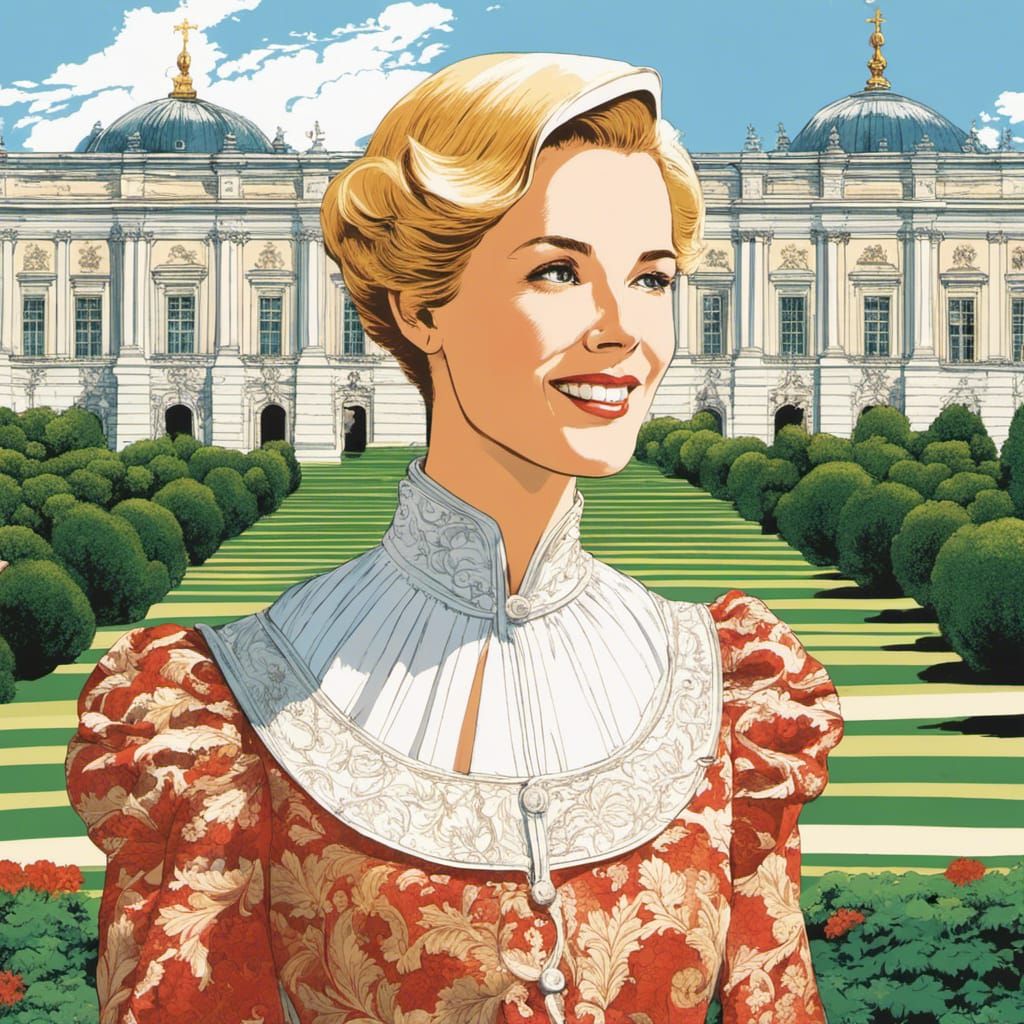 Julie Andrews as Maria von Trapp Illustration