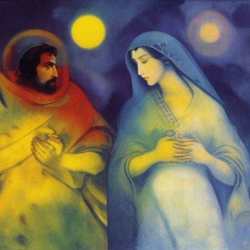 Mind, Honor, and Conscience Embraced: Sci-fi Illustration