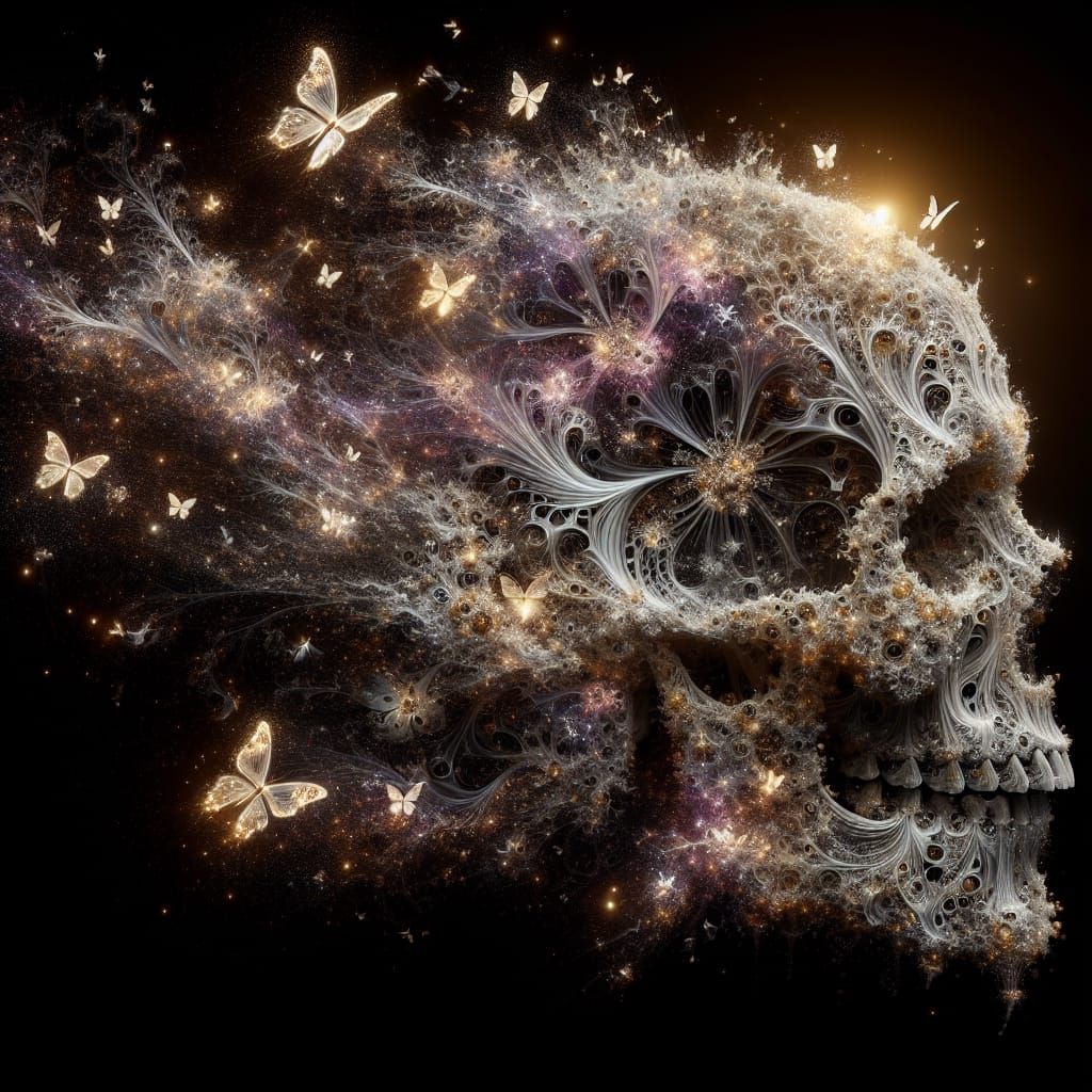 Butterfly Skull