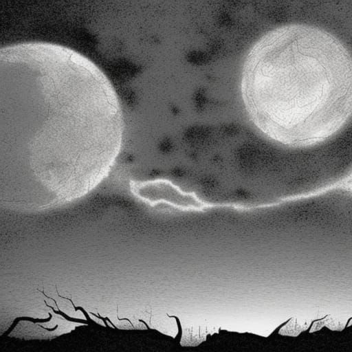 Dramatic End of the World Concept