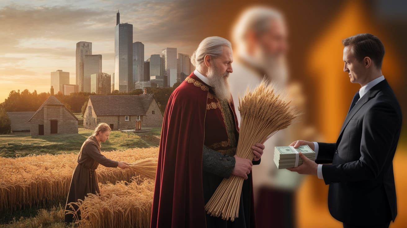 A Haunting Parallel: Feudal Tithes Meet Modern Taxation