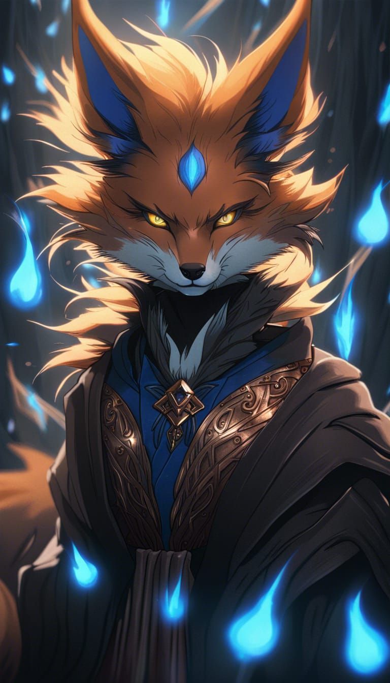 Kitsune Spirit Mage