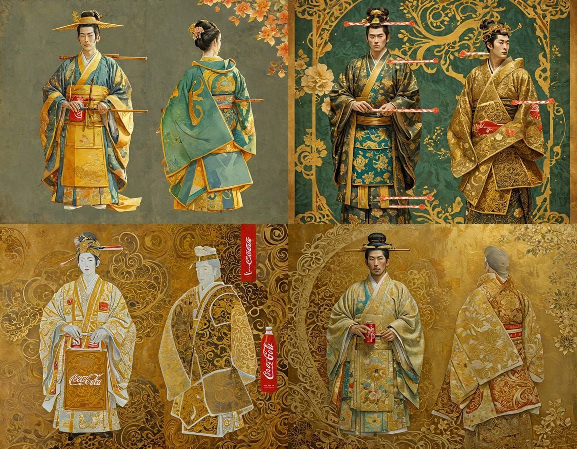 Stunning Japanese Groom in Traditional Attire