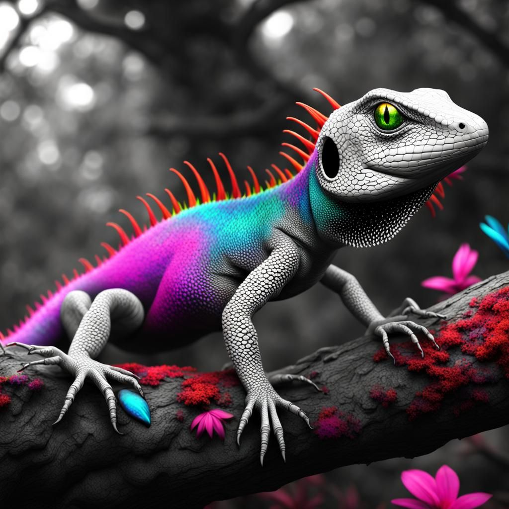 rainbow lizard