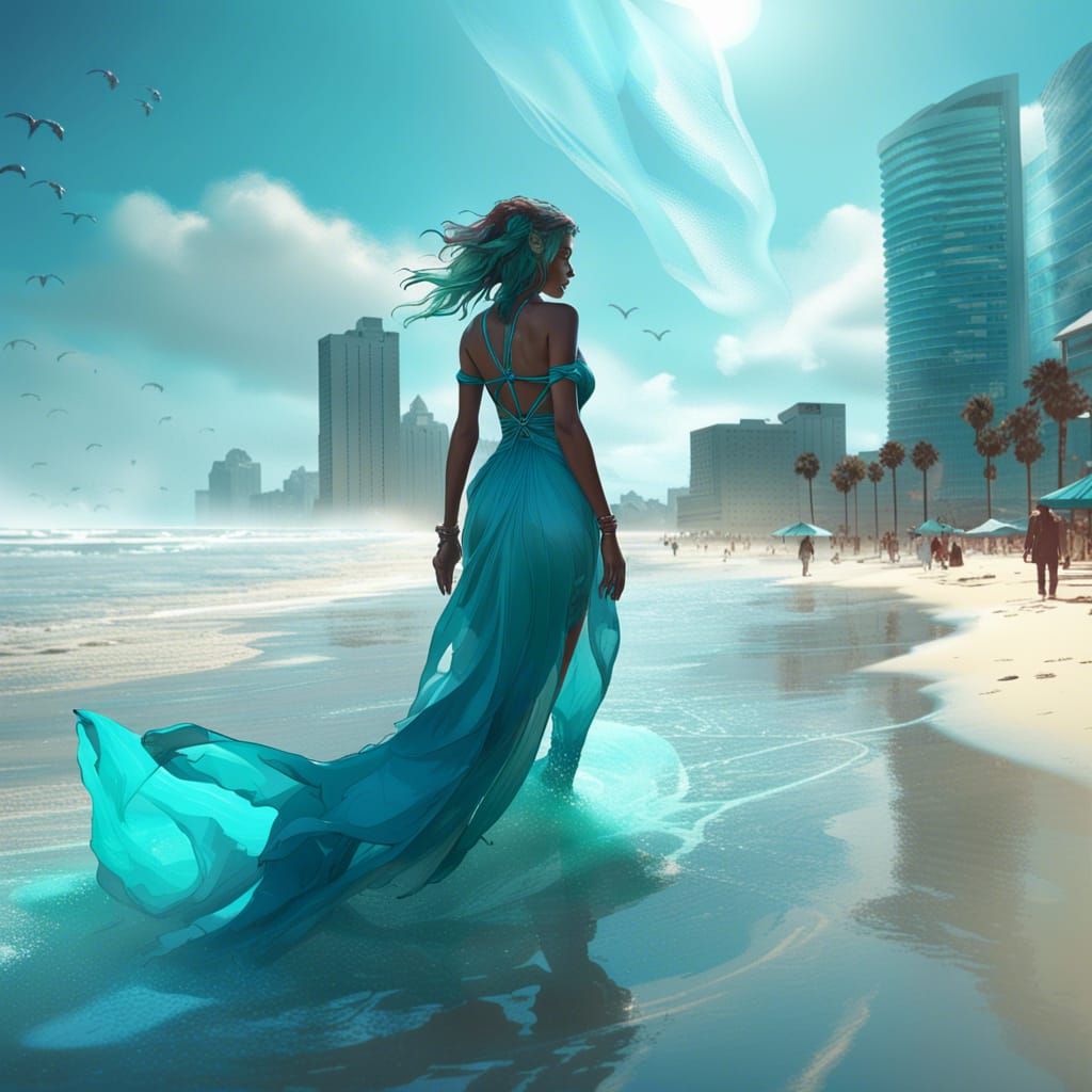 Daytona Beach Dream Vacation: Dynamic Lighting Concept Art