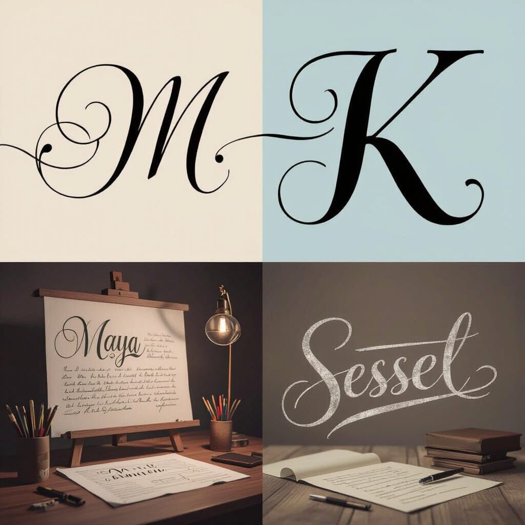 Stylized Signatures for Maya Kessel