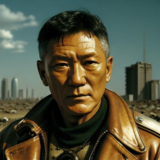 Takeshi Kitano as Mad Max in Decayed Tokyo