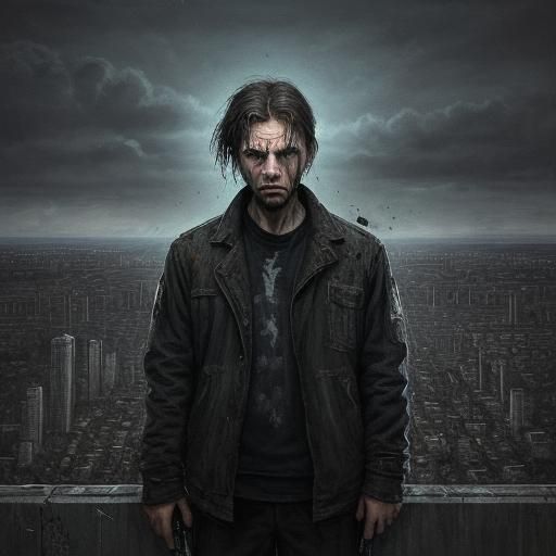 Man's Despair: A Dark Psychological Portrait