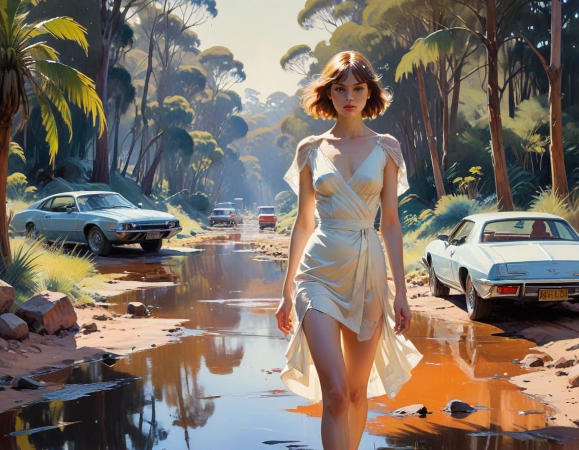 Ethereal Dreamscape in Vibrant Pastel Hues