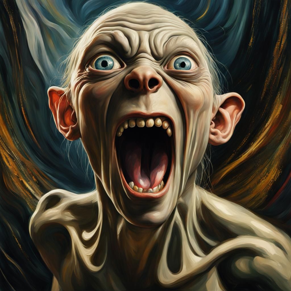 Gollum by Edward Much