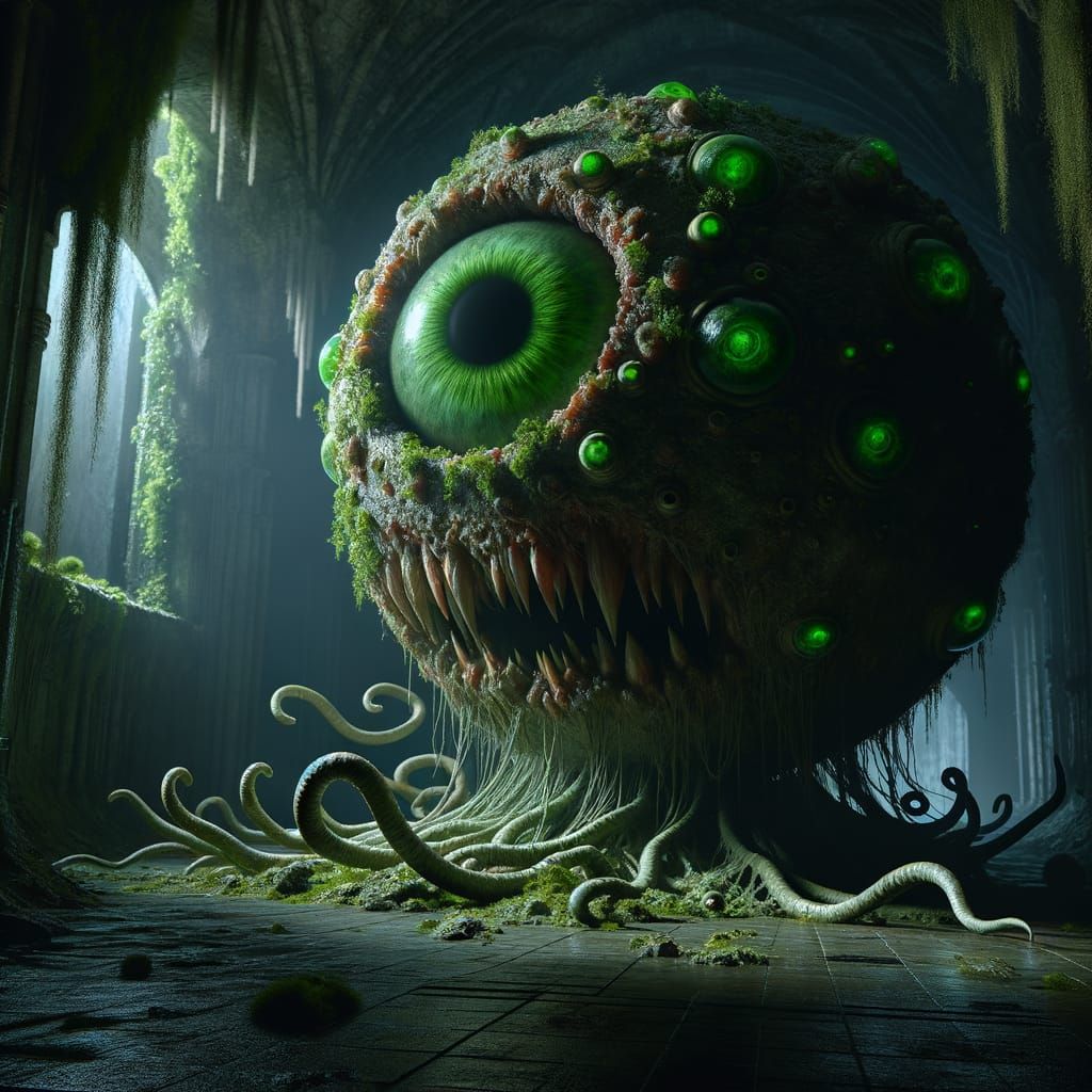 Ethereal Aberration: Moonlit Dungeon Dweller