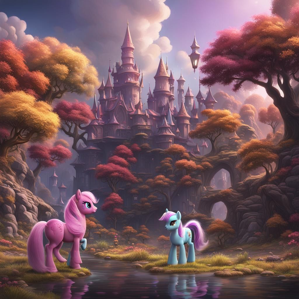 Fantastical My Little Pony Concept Art