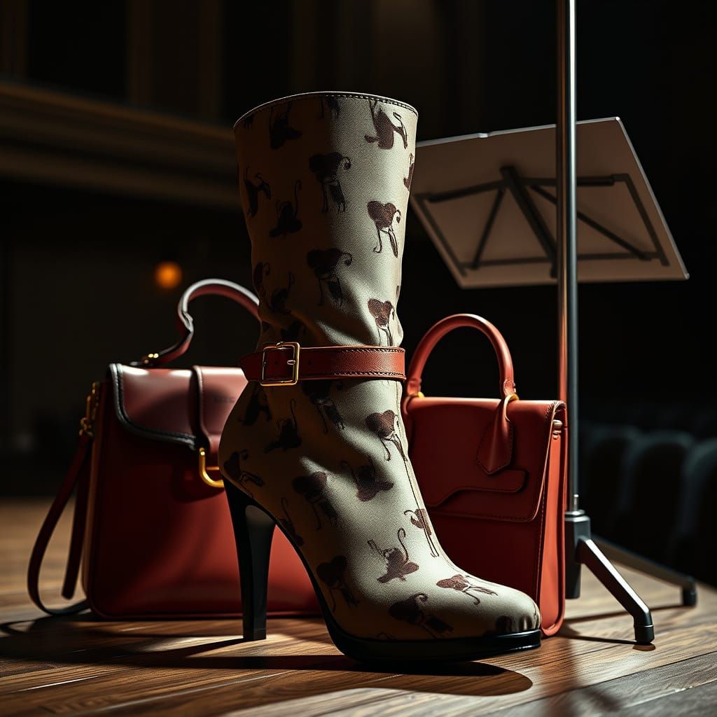 Luxury Fashion Concert Hall Scene