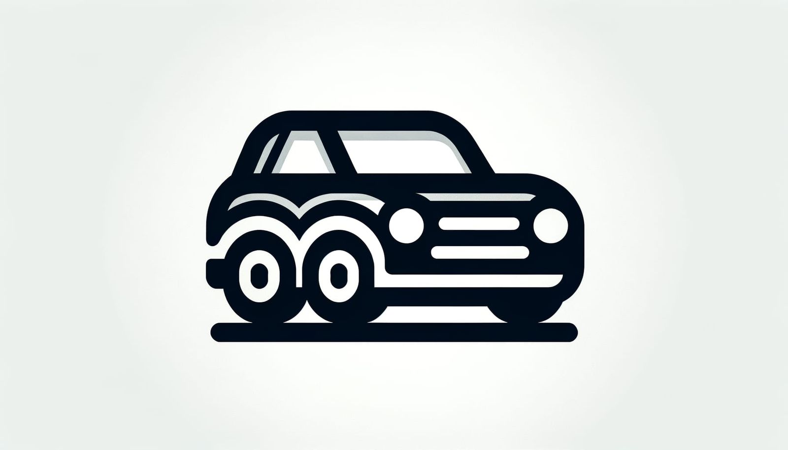 Car Emoji Icon Graphic for Digital Platforms