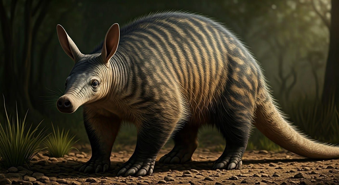 Mammoth Aardvark of the Ice Age