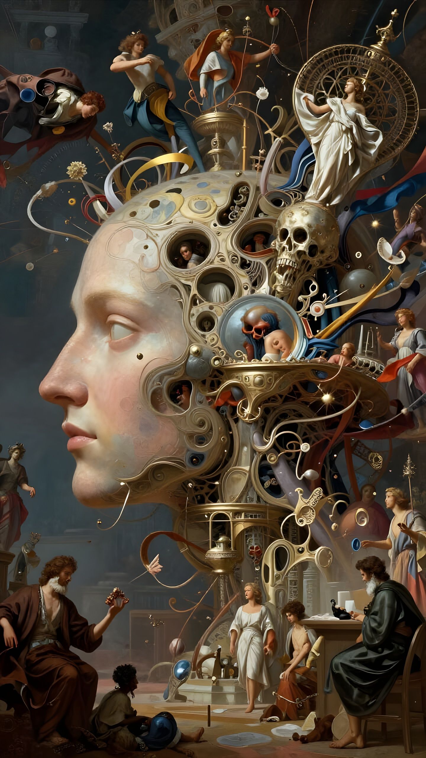 Hyperdimensional Mindscape: Intricate Inner Workings in Dram...