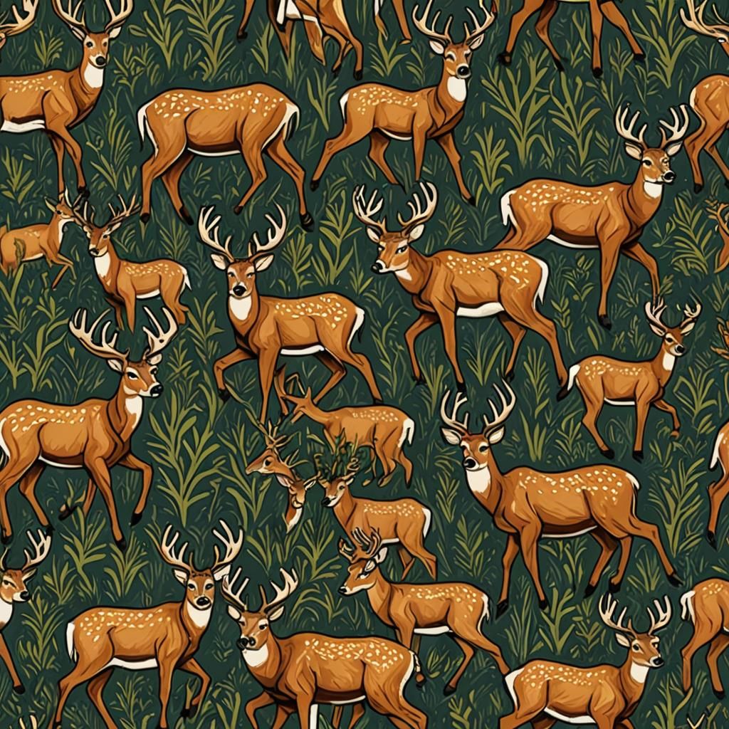 Hunting Deer in the Wild