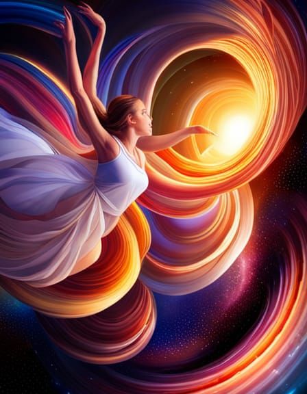 Celestial Bodies Perform a Cosmic Ballet