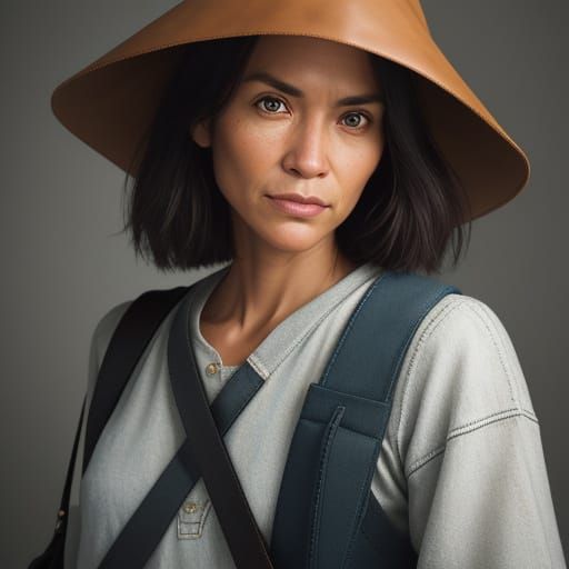 Stylish Canvas Tote Bag in Close-Up Detail