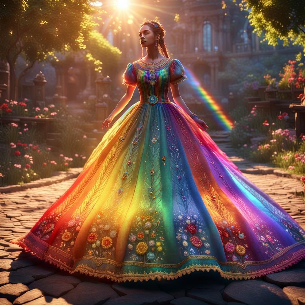 Rainbow Dress