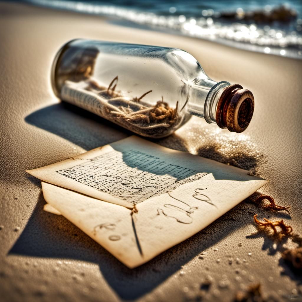 Washed Ashore: Letter in a Bottle