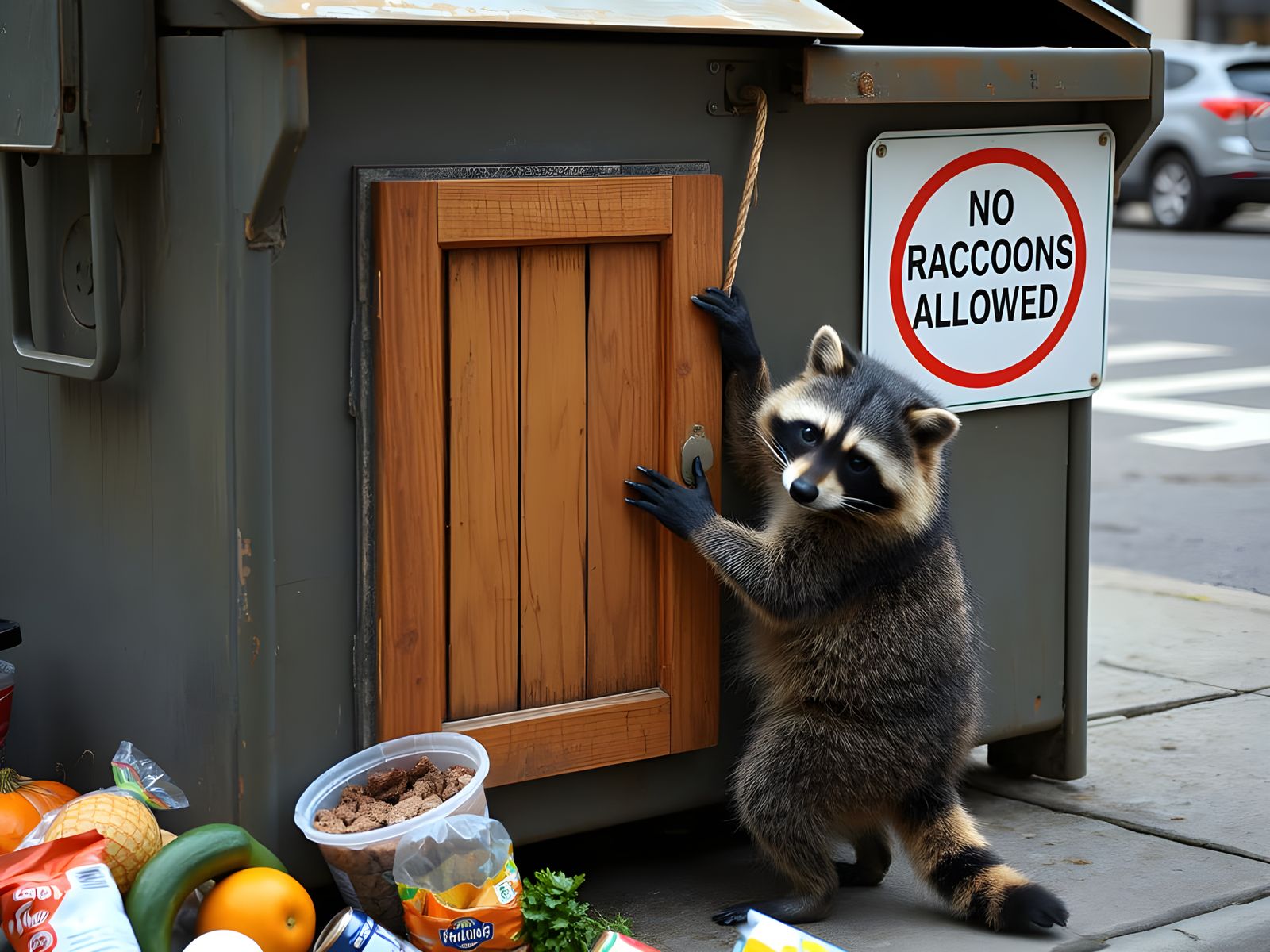 Rules Are For Chums Who Can Read Signs