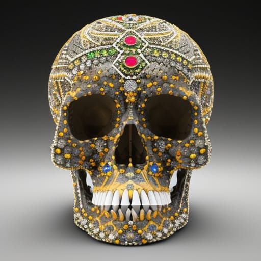 Gemstone Skull in Unreal Engine 5
