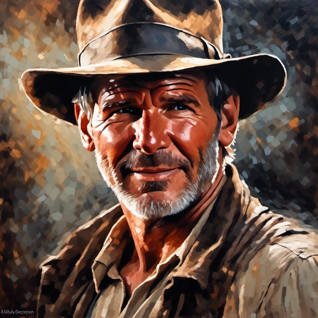 Harrison Ford as Indiana Jones