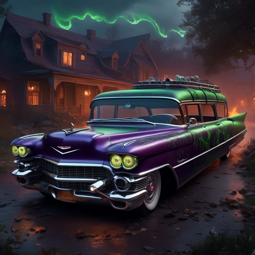 1960 Cadillac Hearse Hot Rod