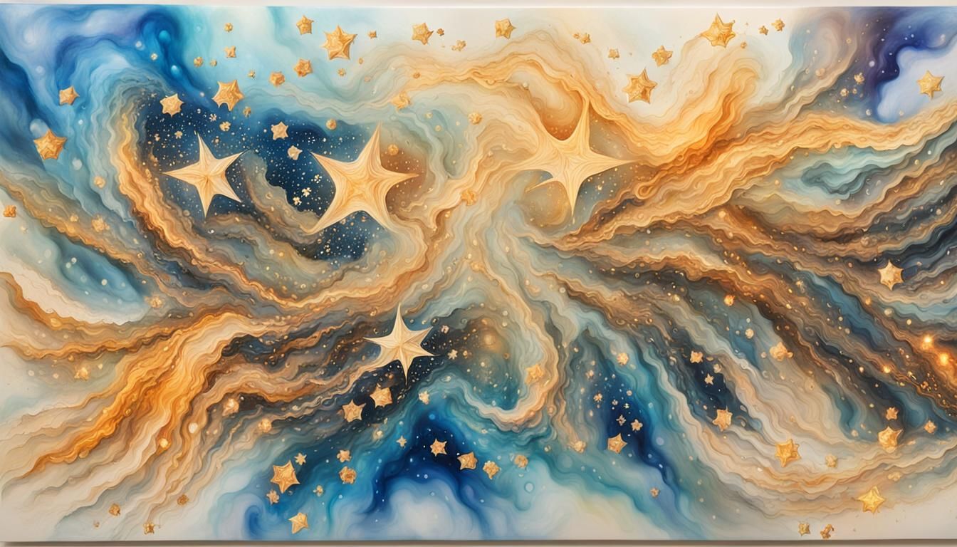 Binary Stars Dance in Maelstrom of Abstract Realism