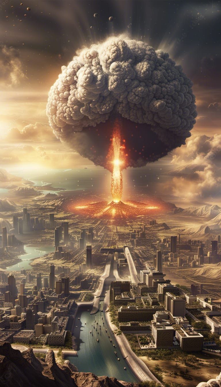 Nuclear Explosion on Alien Civilization