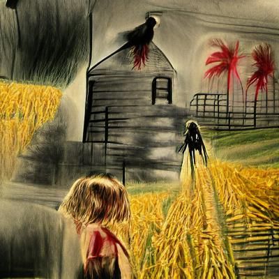 Creepy Children of the Corn Film Noir
