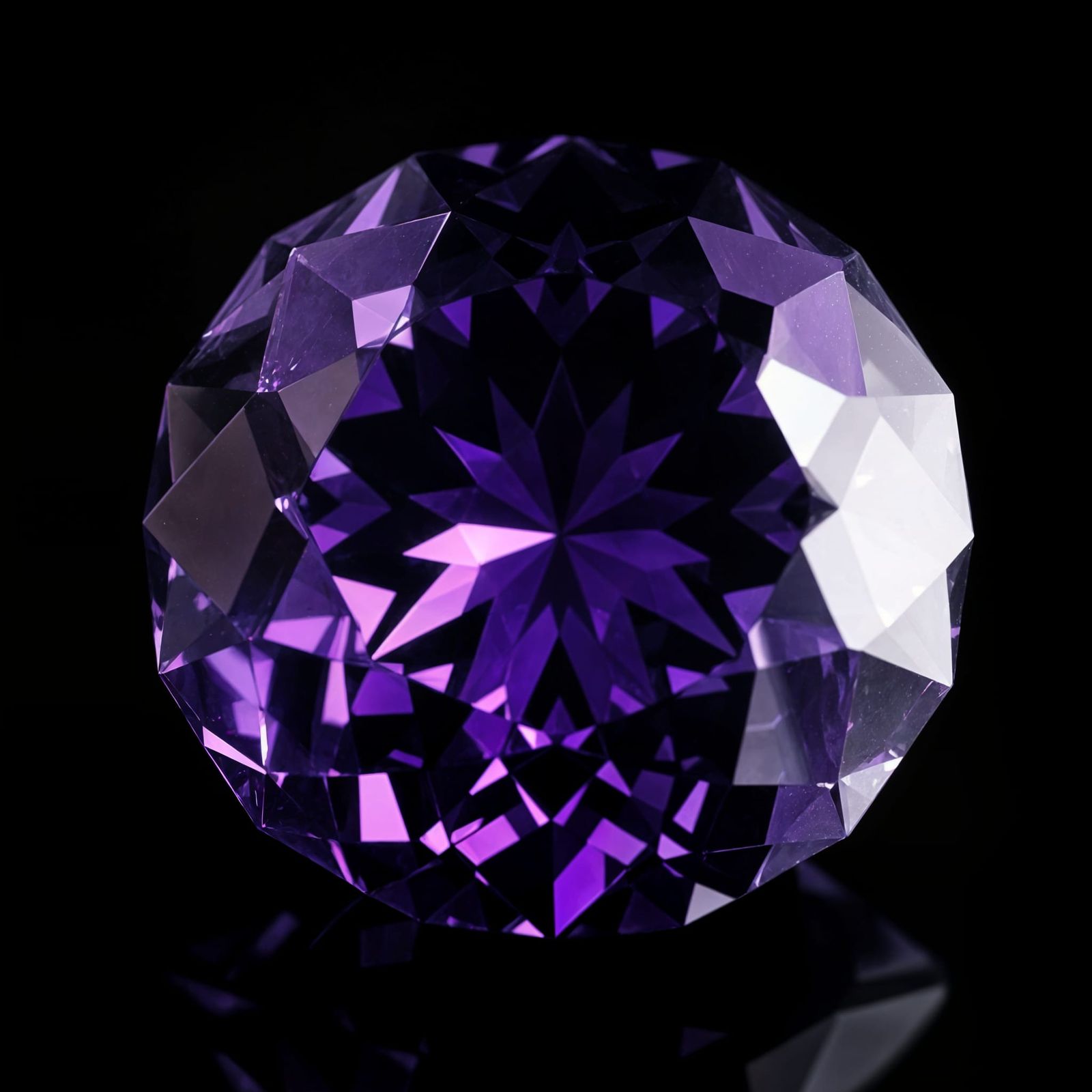 Magnificent Amethyst Gemstone Close-Up