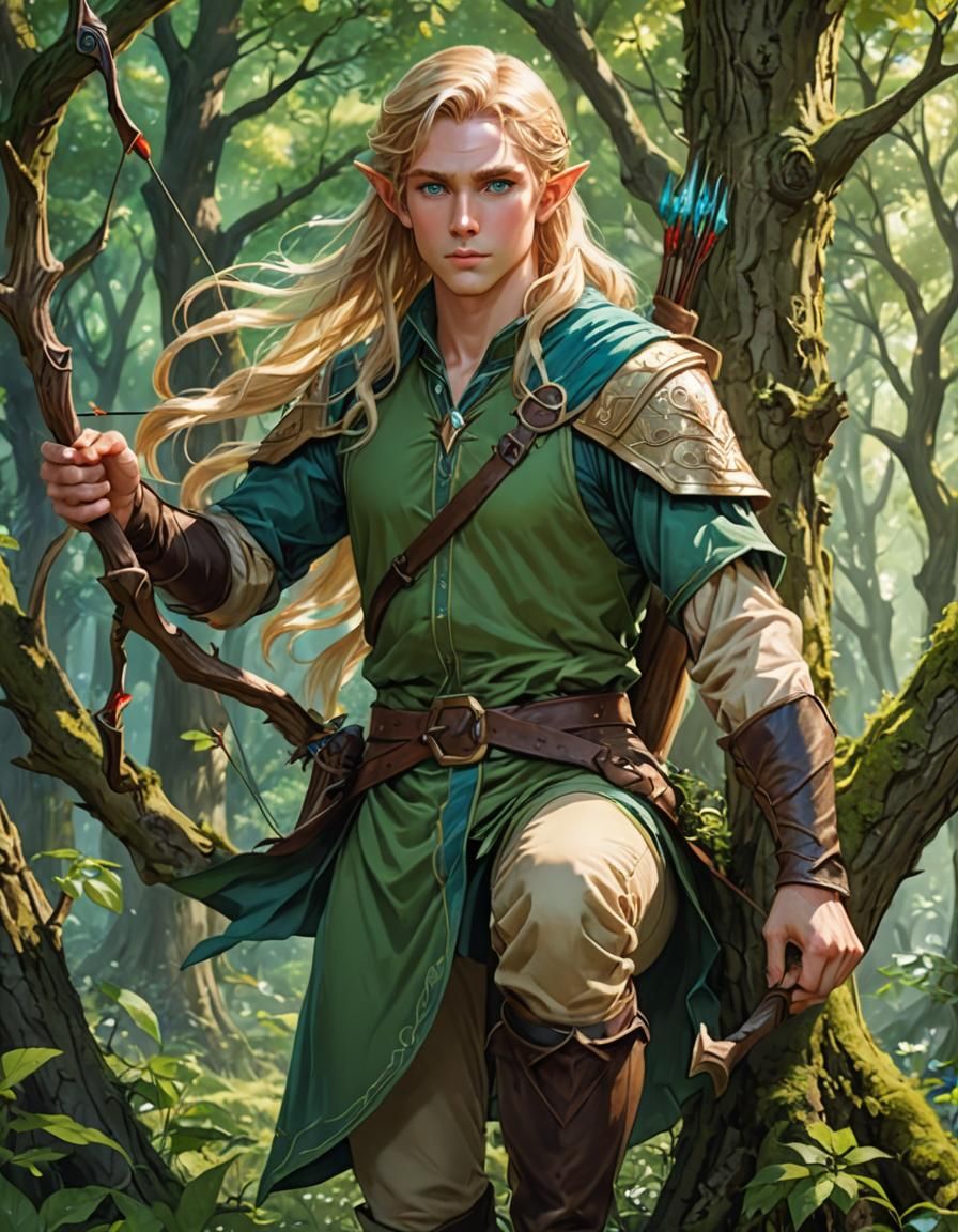 Elf archer OC
