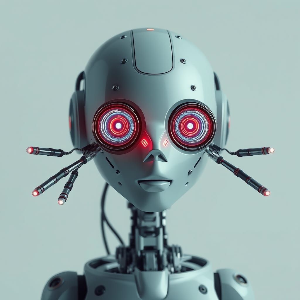 Robot with Augmented Vision Sees Inner Mind