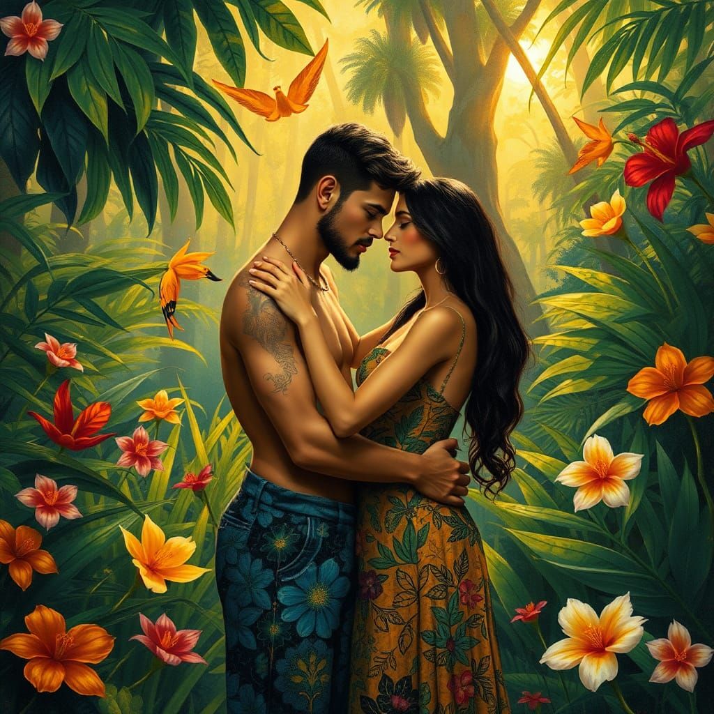 Romance in jungle
