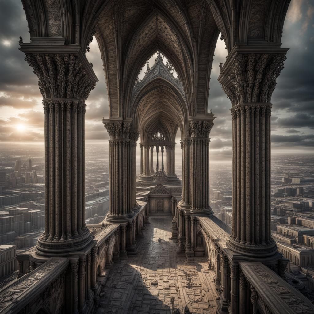 Empires Tumble: Hyperrealistic Atmospheric Destruction