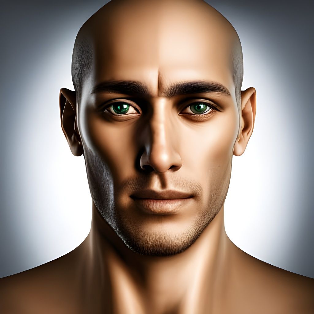 Stunning AI Portrait of an Abkhazian Man