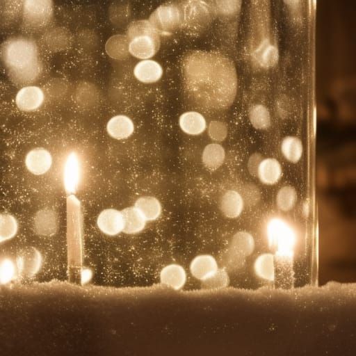 Festive Christmas Decorations in Silver and Glass