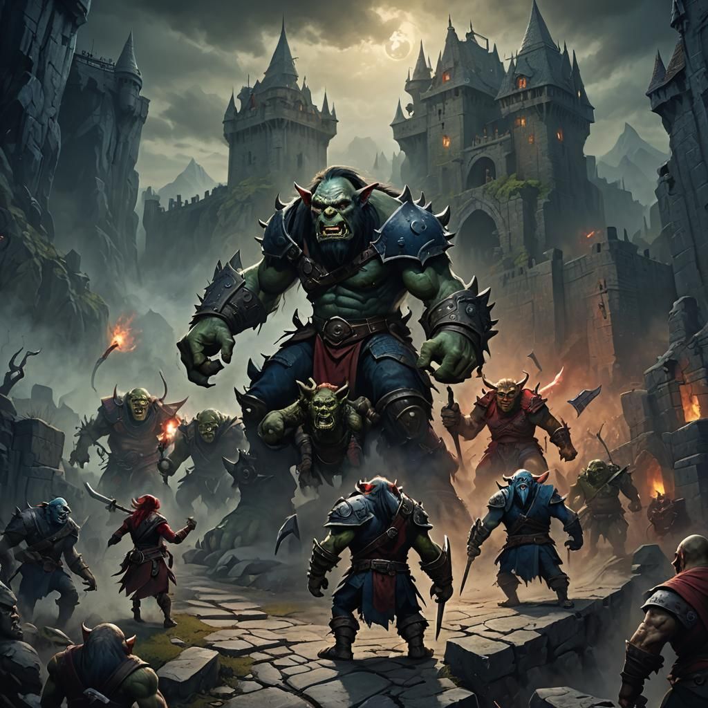 Orcs, Trolls, and Goblins March to War