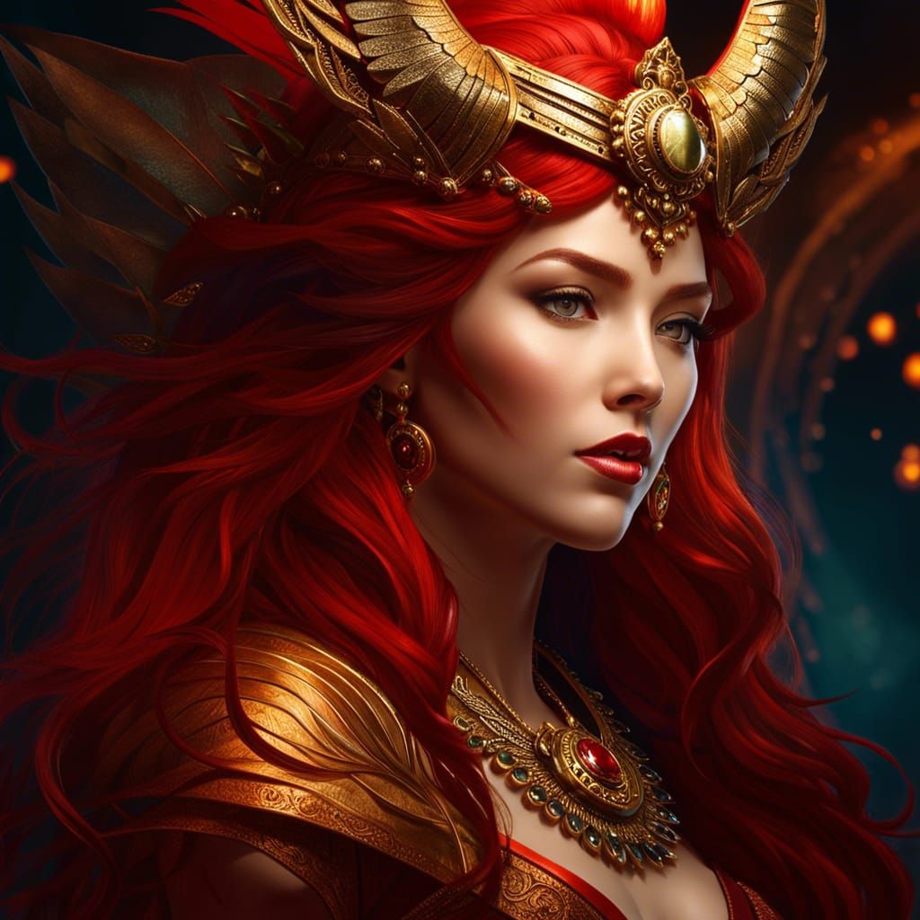 Shaeera, priestess of the Cult of the Dragon