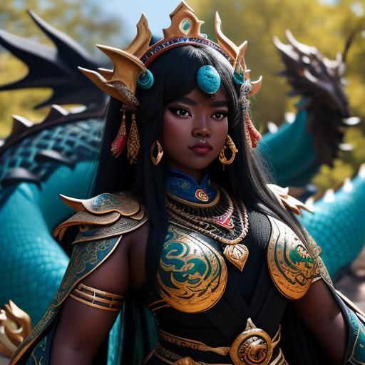 Egyptian Dragon Goddess: Professional Photography