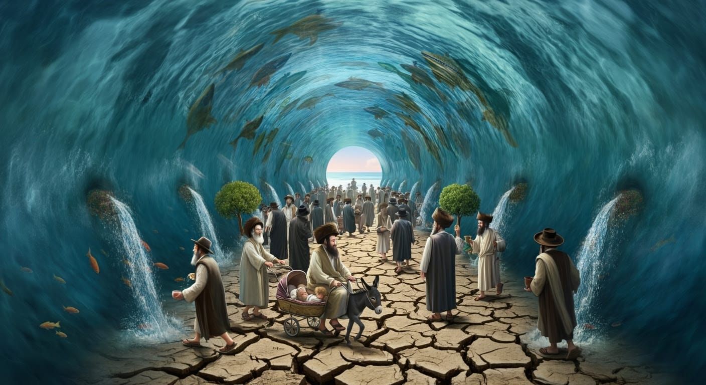 Enchanted Aquatic Metropolis in Ancient Style