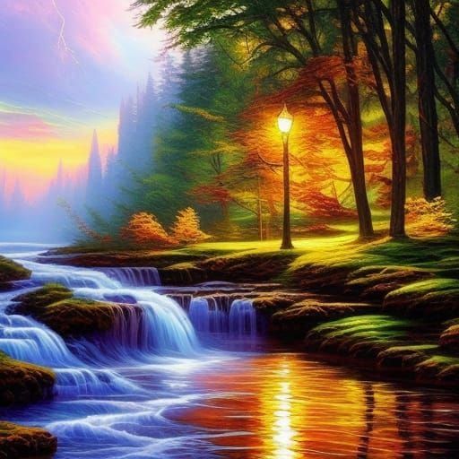 AI-Generated Image from a Simple Prompt