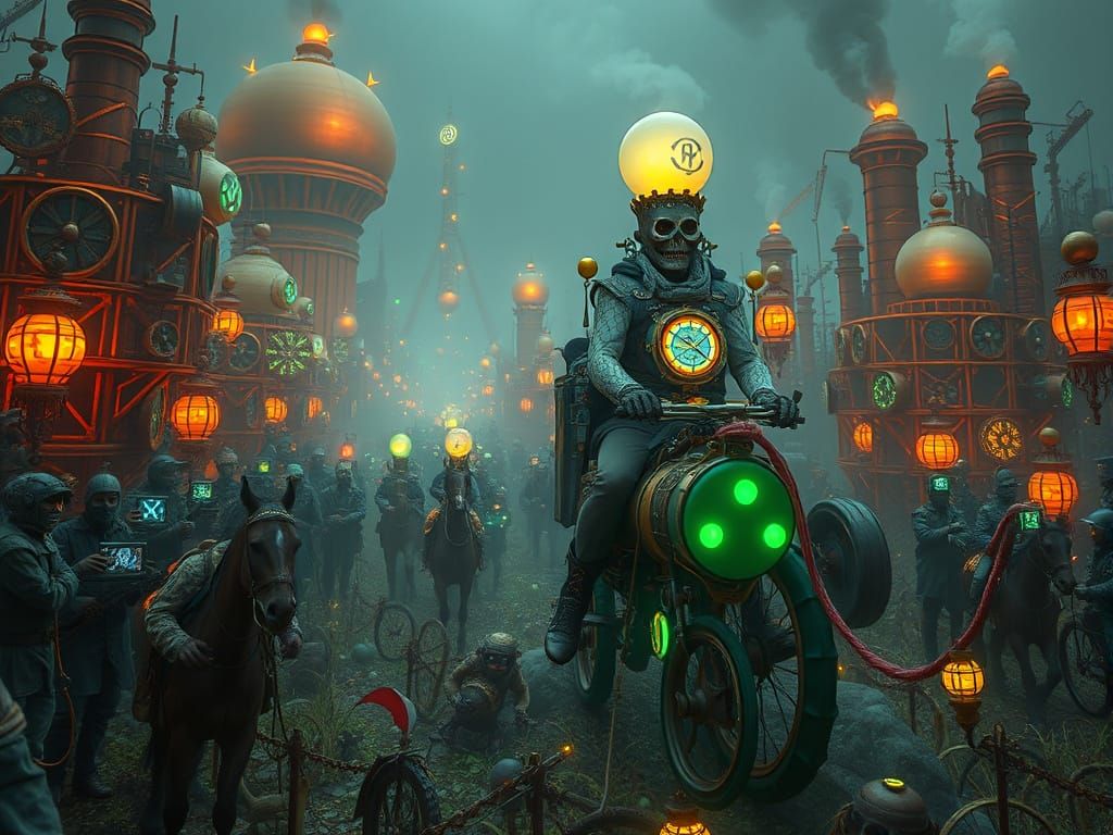 Bizarre Steam Funerary Chic