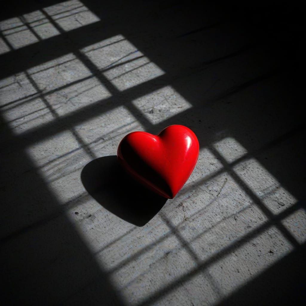 Broken Heart in Dramatic Light: Sadness of Lost Love